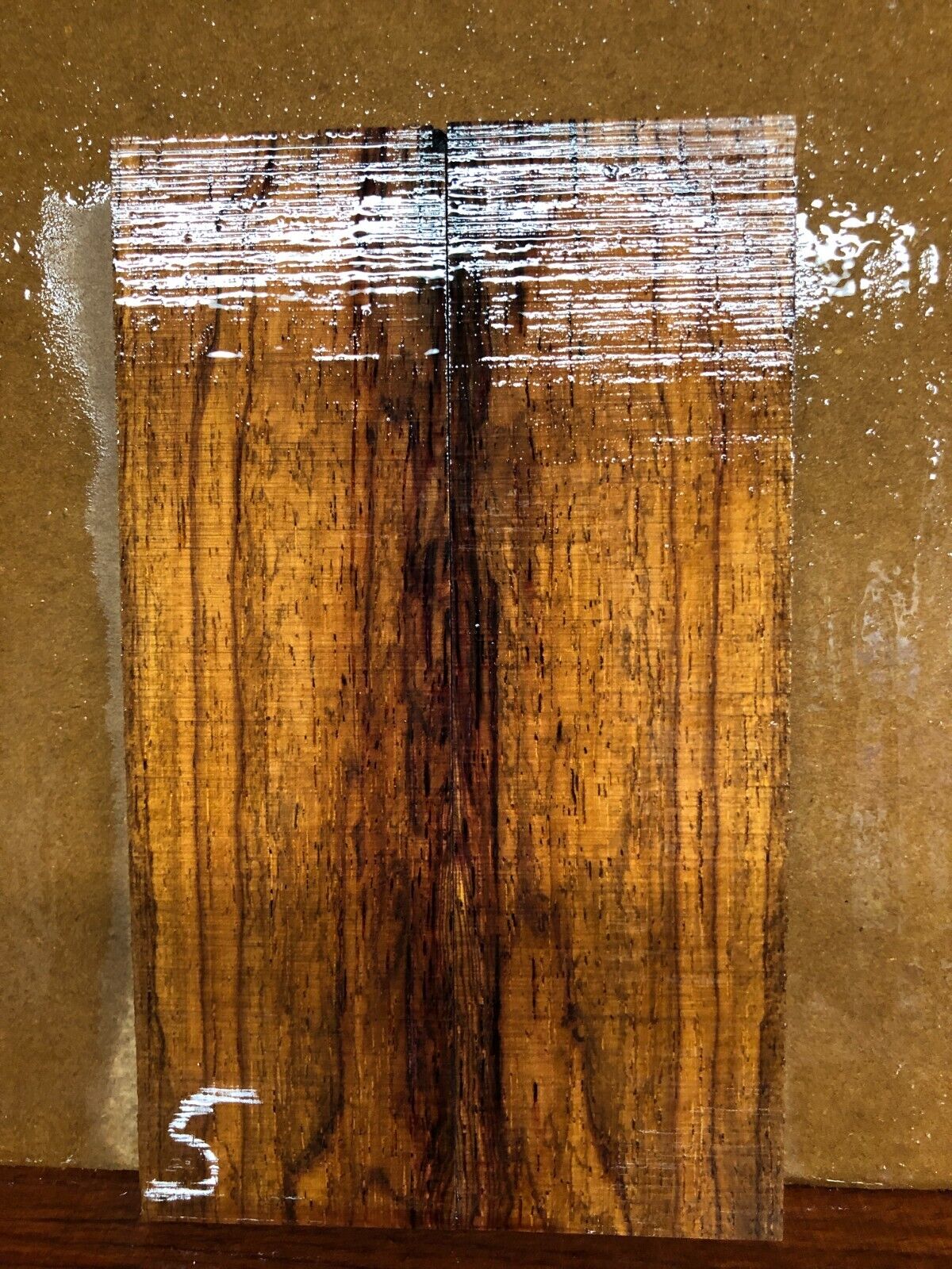 Cocobolo knife scale, gun grip. 6 X 1.75 X 0.42" you pick the set you want.