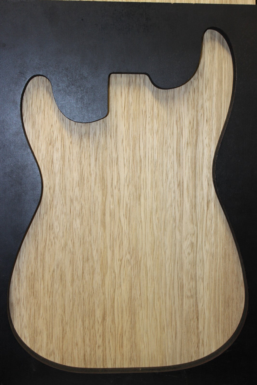 Black limba guitar body blank 1pc. ultra lightweight 8lb 2oz
