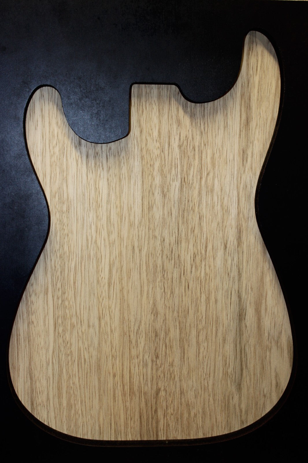 Black limba guitar body blank 1pc. ultra lightweight 7lb 10oz