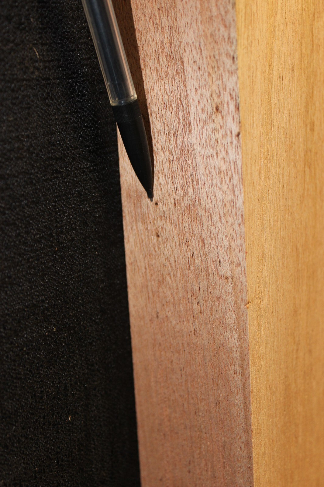 African mahogany / khaya guitar body blank 1pc. B grade with flaws / paint grade
