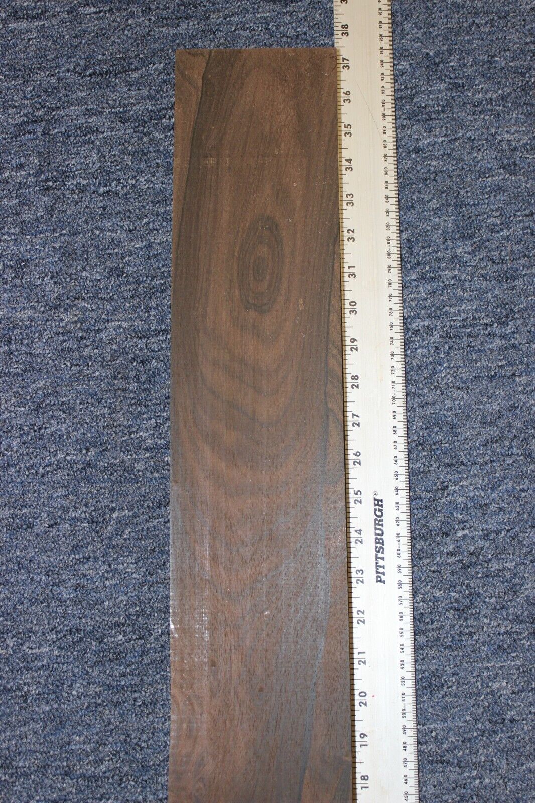 Ziricote board 37 X 4.25 X 1" flat sawn.