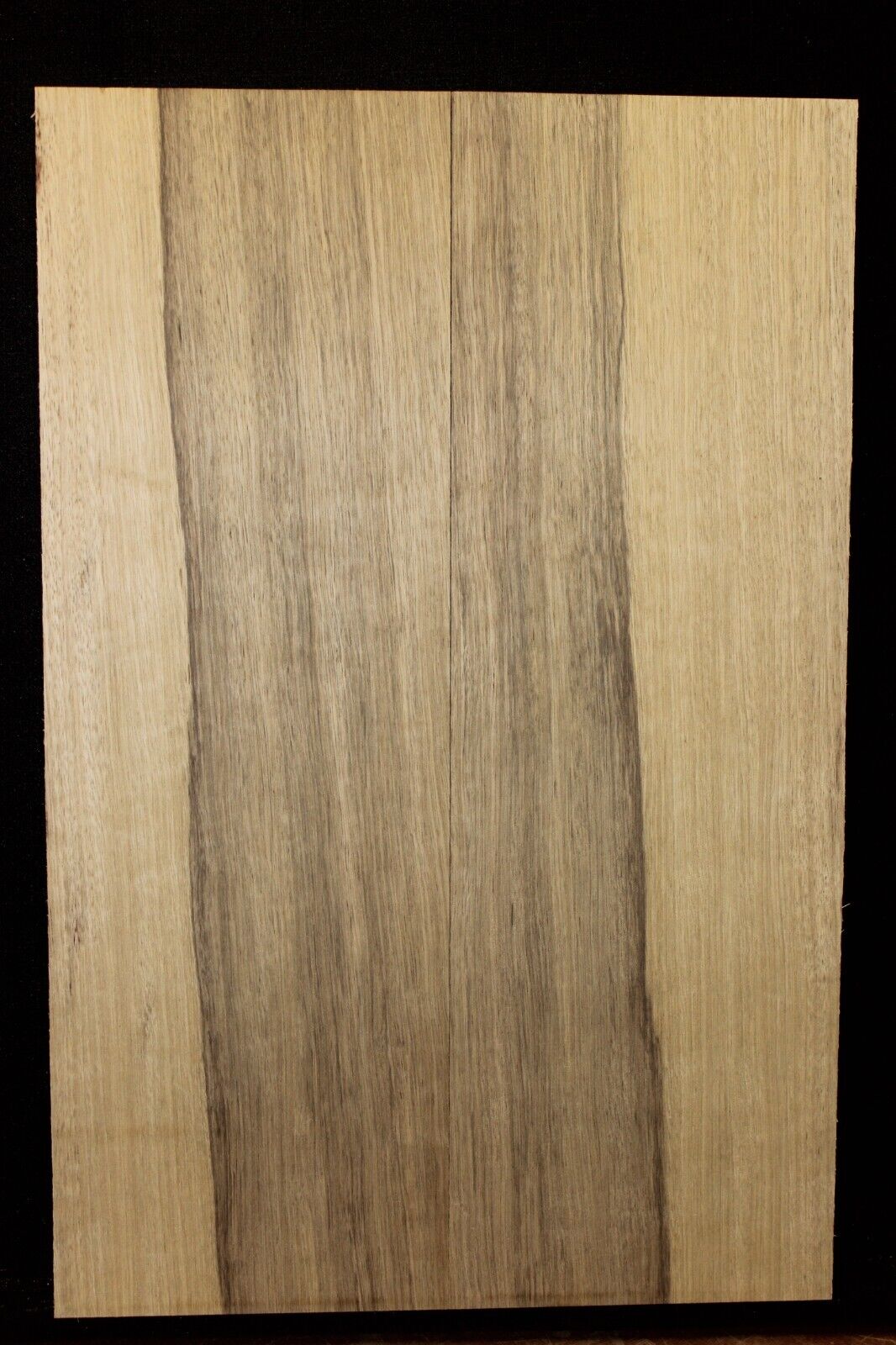 Black Limba AKA korina guitar body blank 2 piece UN-GLUED.