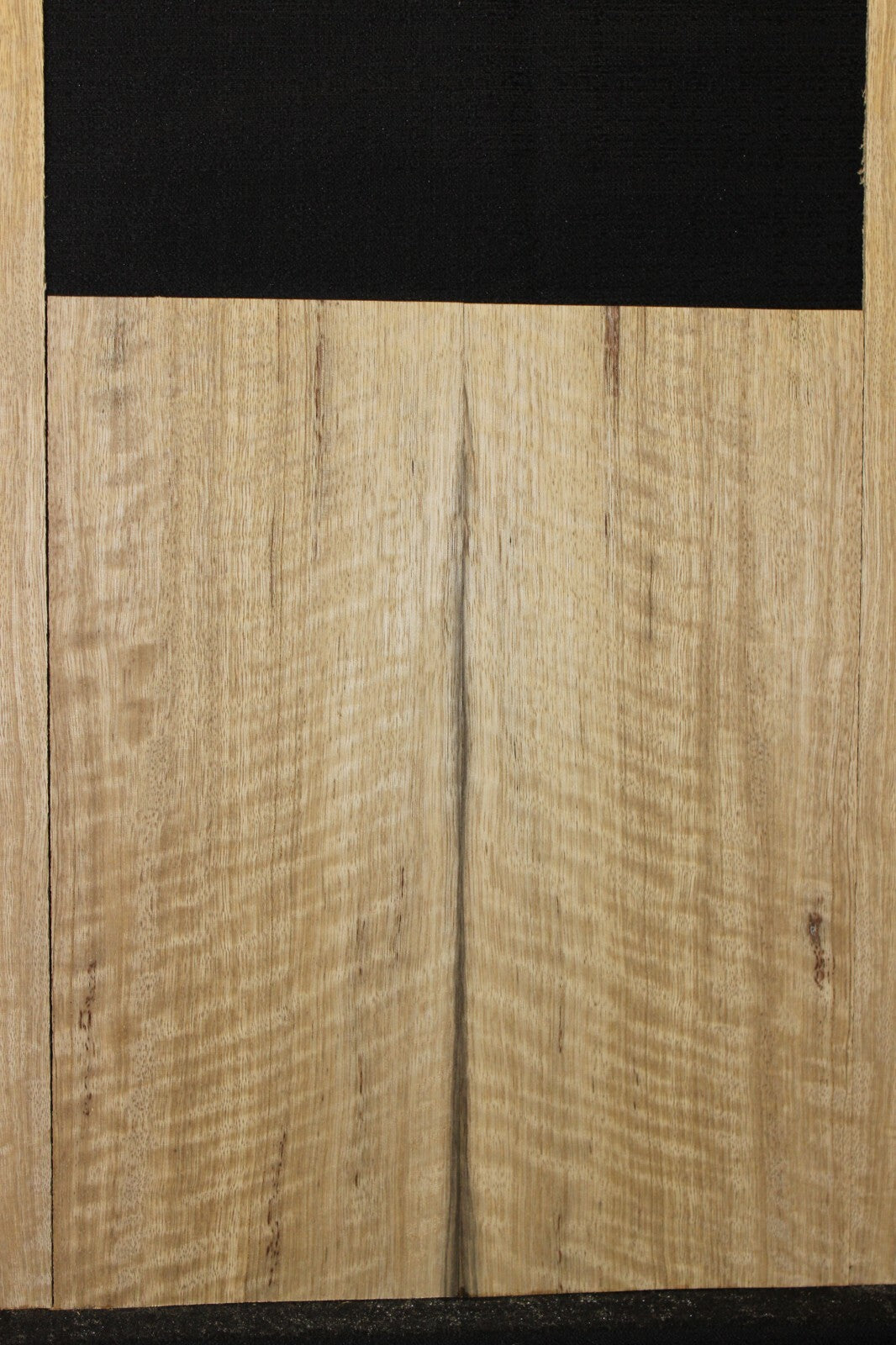 Figured limba / korina tenor ukulele back and side set.