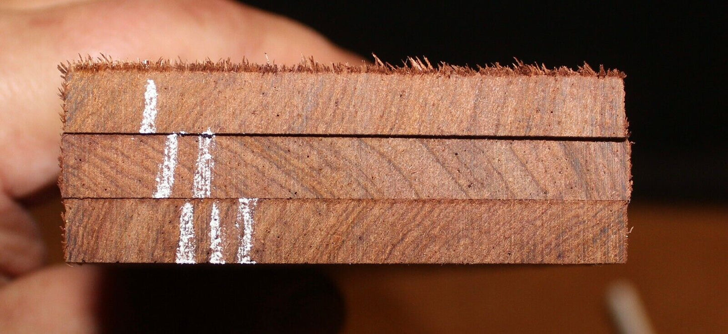 Madagascar rosewood guitar fingerboard blank. Quarter sawn, sold individually