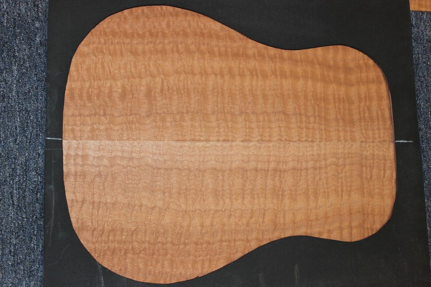 Quilted sapele mahogany dreadnought back and side set. Master grade, stunning!