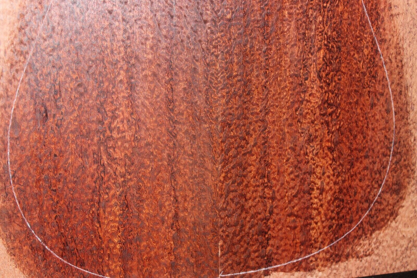 Pomelle figure bubinga back and side set. Solid 5A figure, as good as it gets