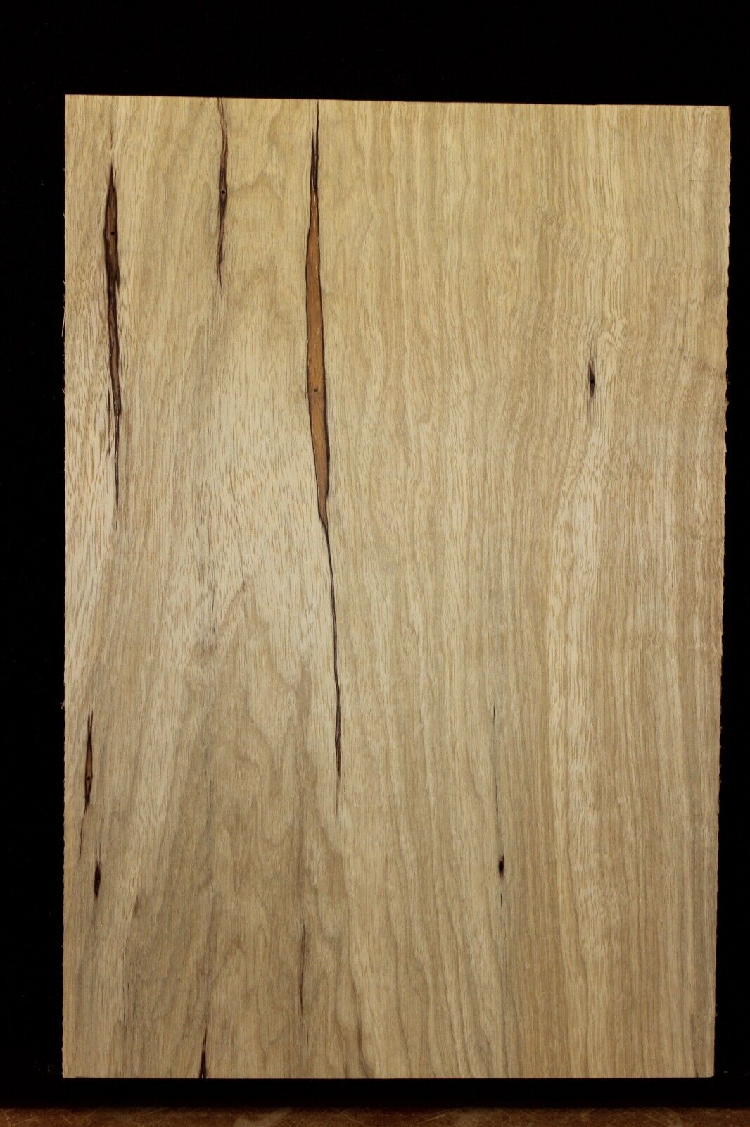 Black limba / korina one piece guitar body blank