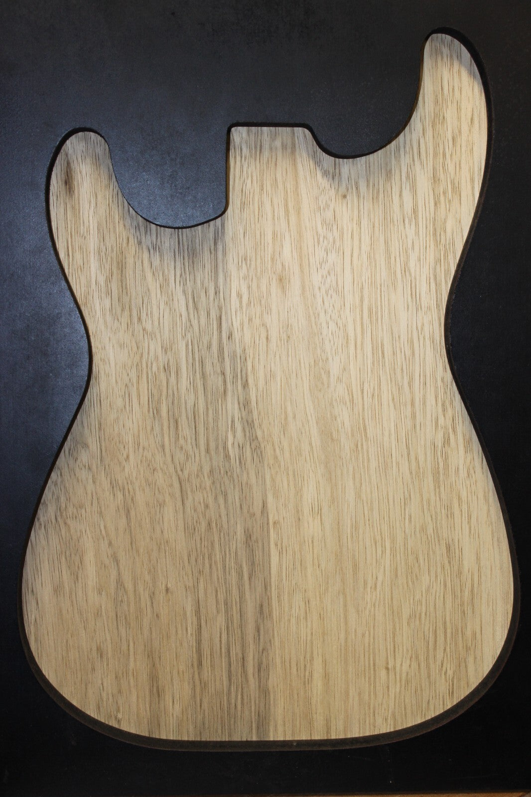 Black limba guitar body blank 1pc. ultra lightweight 8lb 4oz