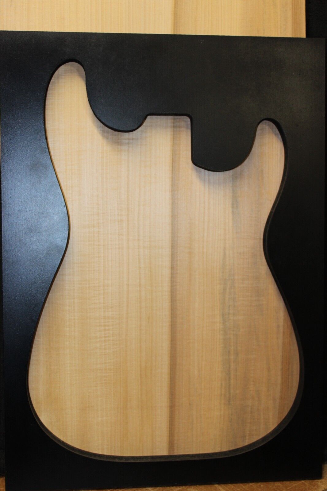 basswood / linden quarter sawn one piece guitar or bass body blank.