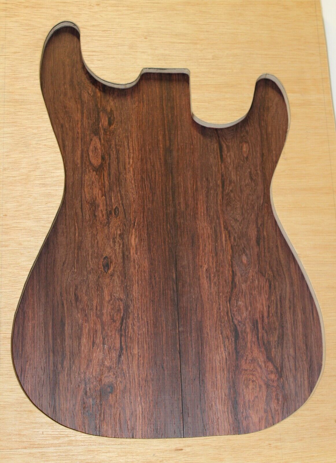 Madagascar rosewood guitar top. Stunning color and grain.