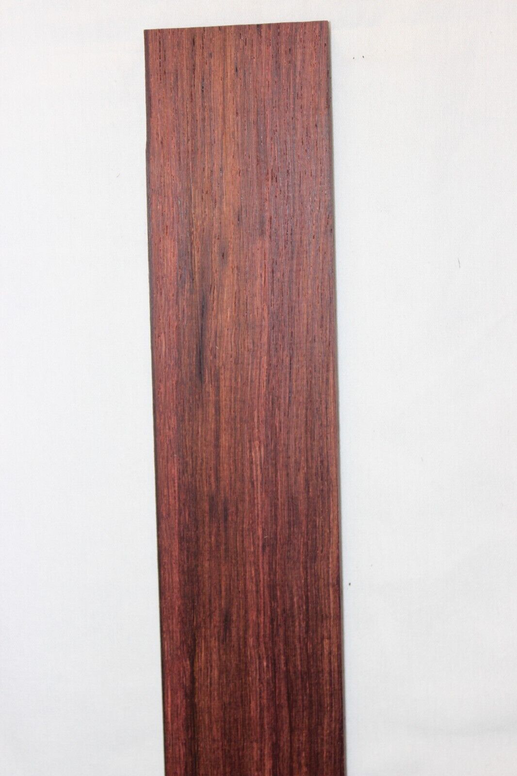 Madagascar rosewood guitar fingerboard blank. Quarter sawn, vibrant color.