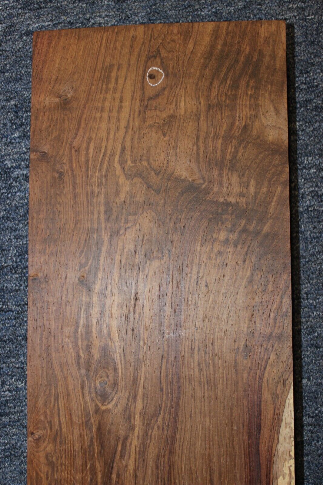 Cocobolo rosewood board 23.75 X 7.70 X 1.87"