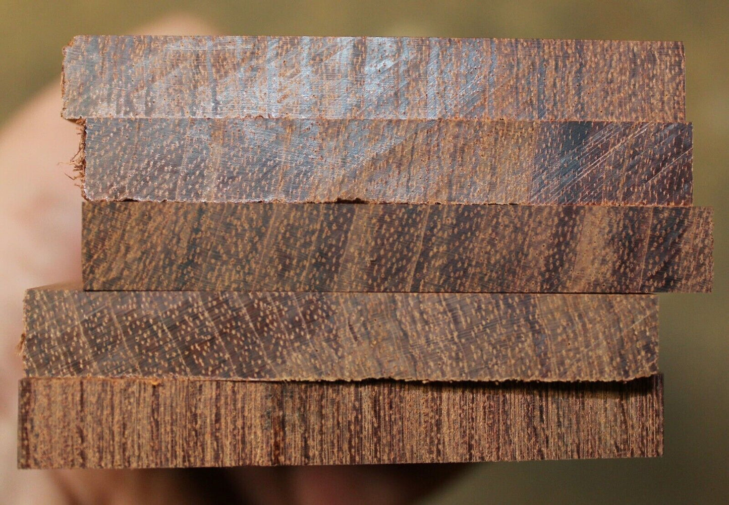 Bubinga quarter sawn guitar fingerboard blanks, sold individually.