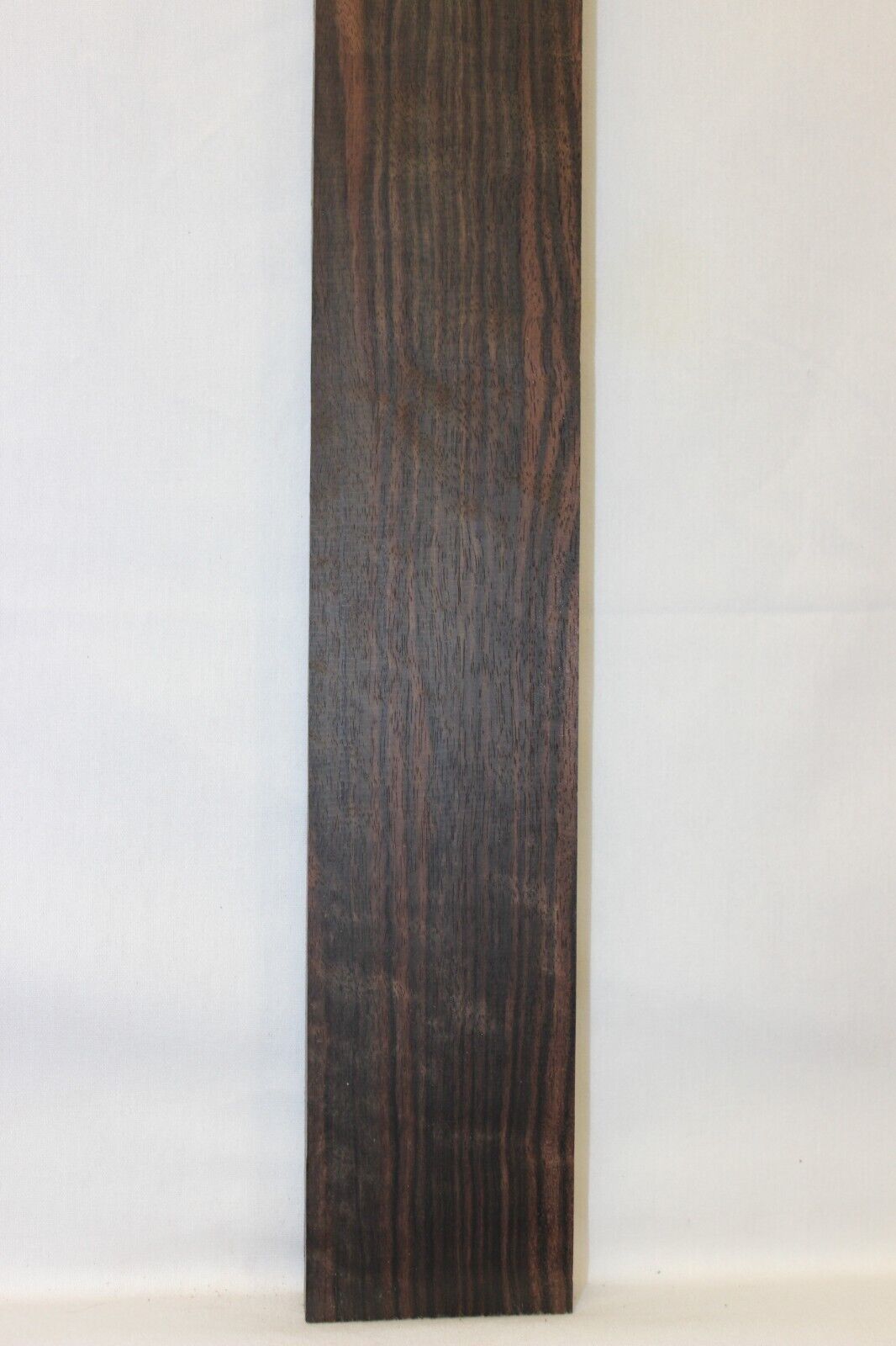 Macassar ebony board 22 X 2.75 X 1" kiln dried 7% MC.