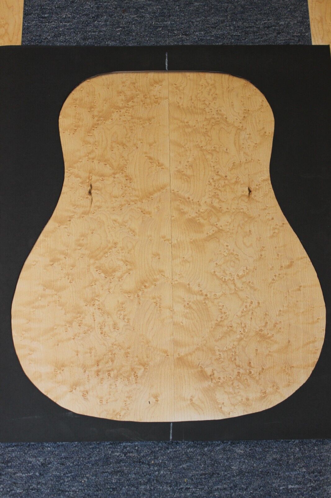 4A figured birdseye maple back and side set. Dreadnought size.