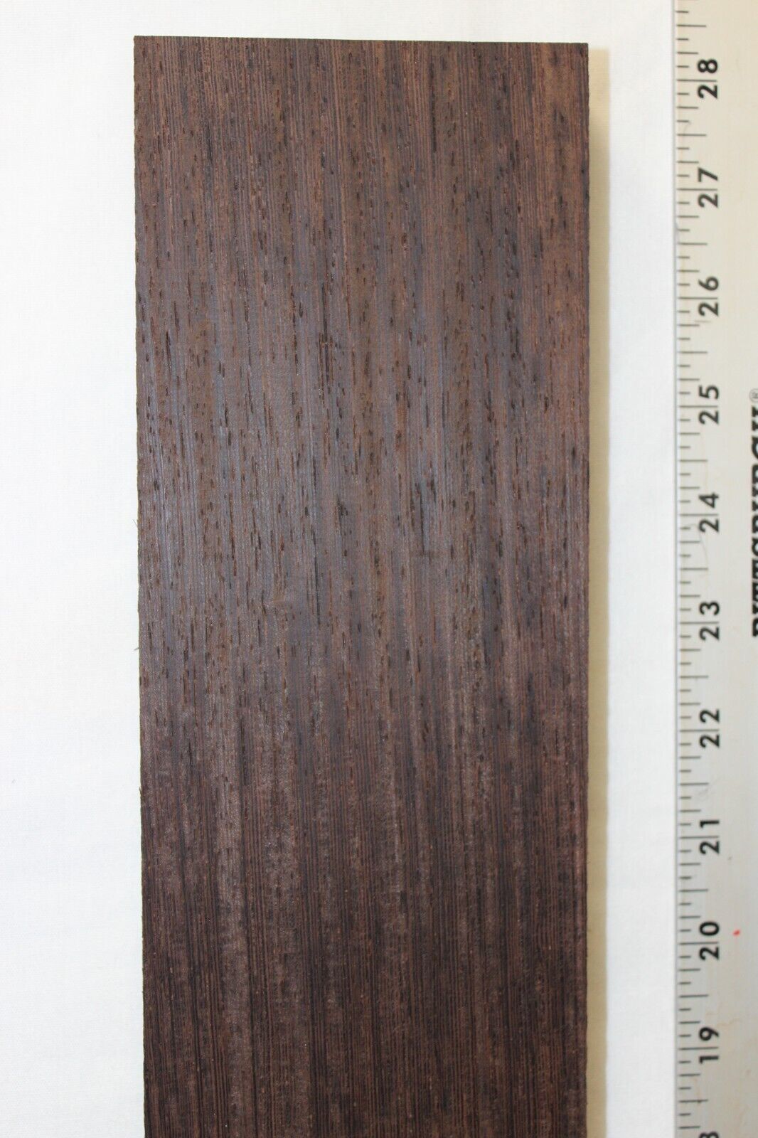 Wenge guitar neck blank. Nice straight vertical grain.