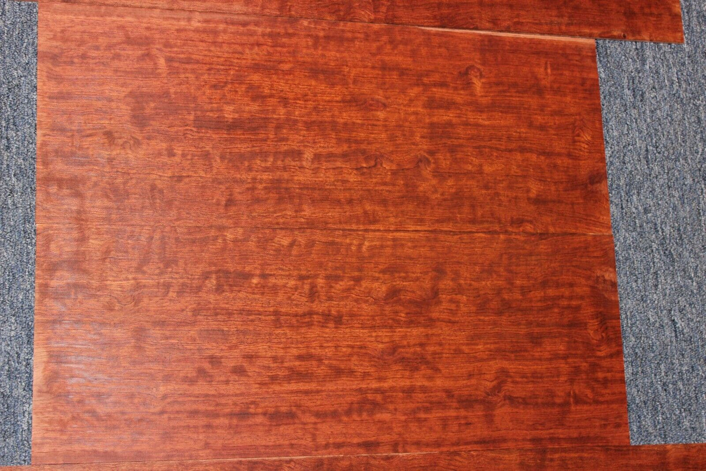 Figured bubinga dreadnought acoustic guitar back & side set. Fantastic color.
