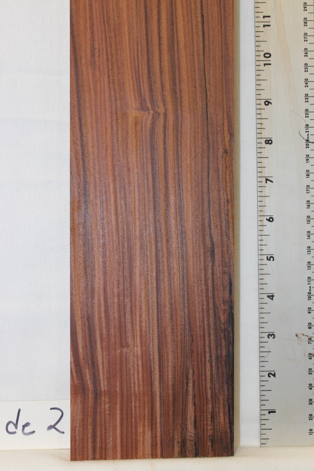 Pau ferro / Bolivian rosewood guitar neck blank.
