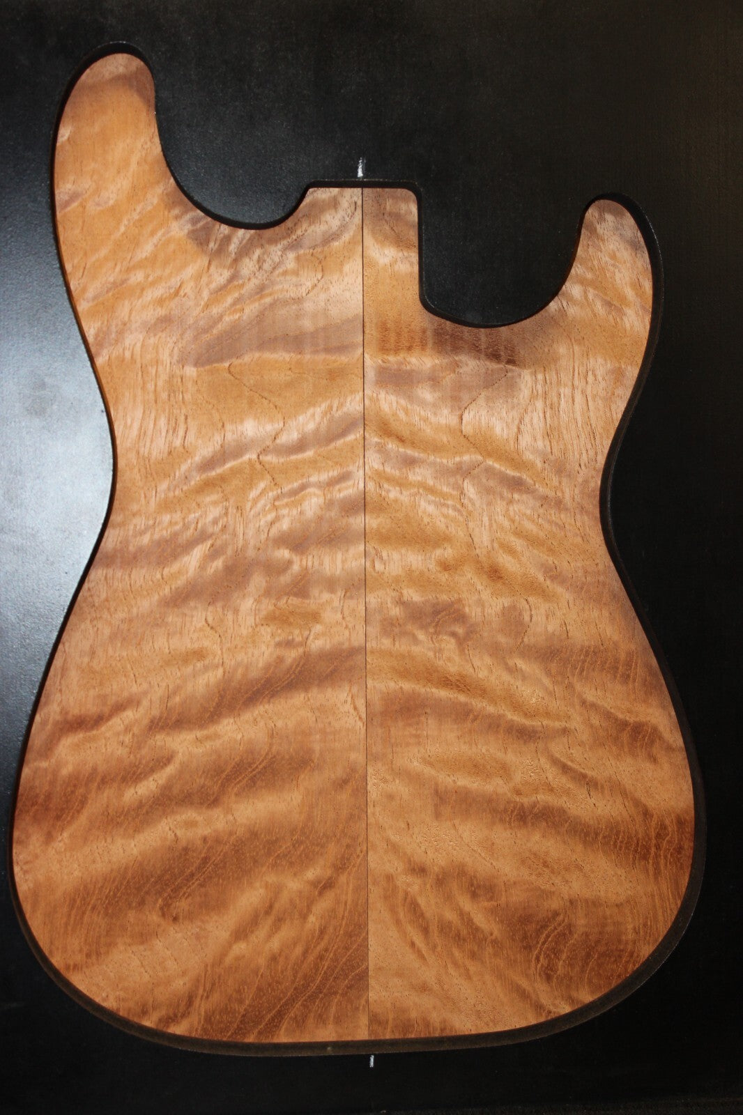 Figured spanish cedar guitar top. 0.40" thick