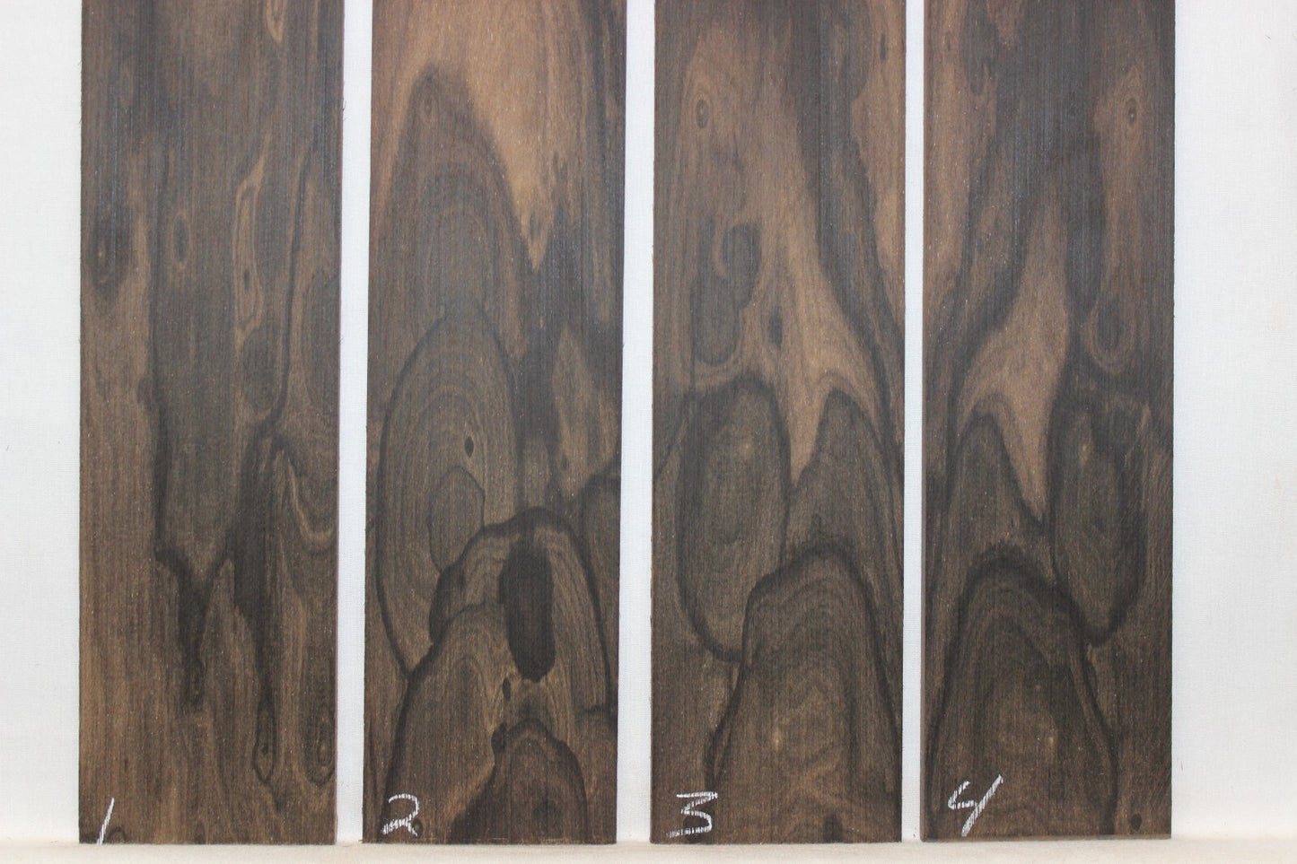 Ziricote guitar fingerboard blank. 3" wide blanks, sold individually