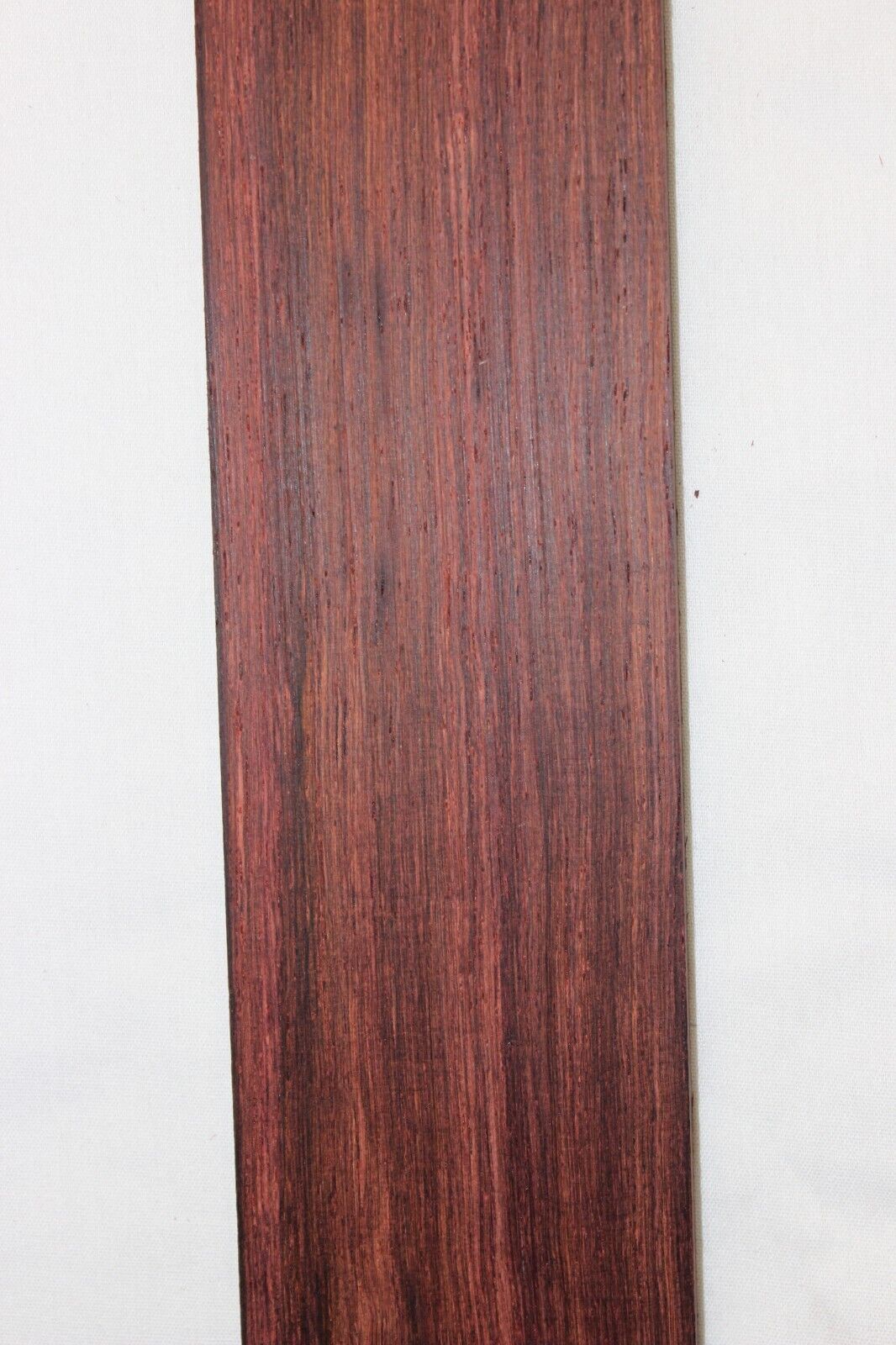 Madagascar rosewood guitar fingerboard blank. Quarter sawn, vibrant color.