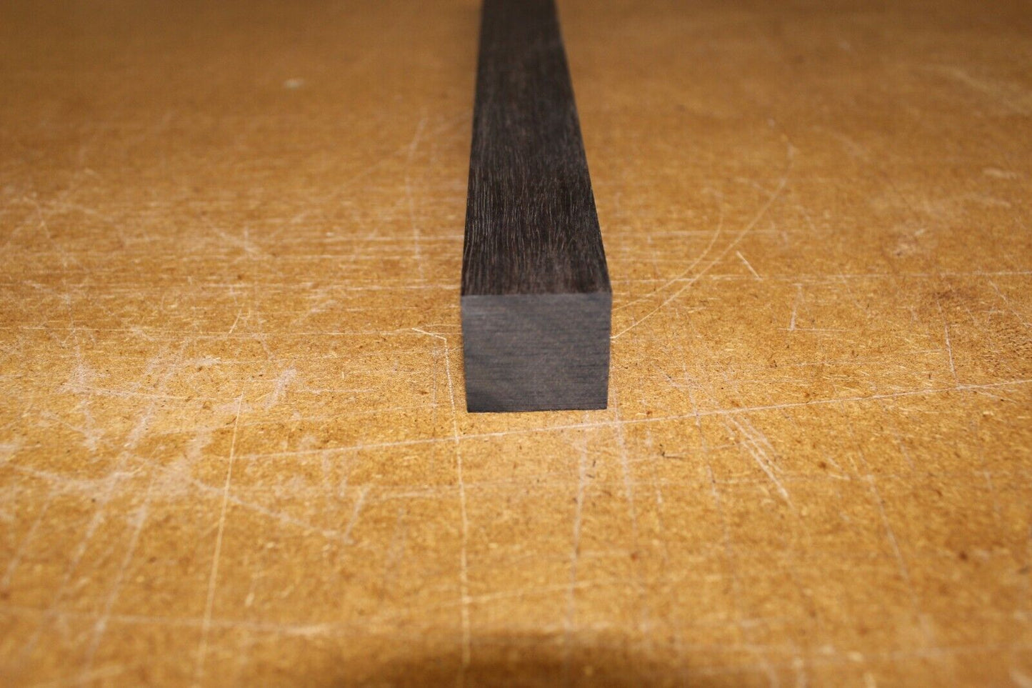 Ebony turning blank 1.2 X 1.2X 13". DRY AND FREE OF WAX.