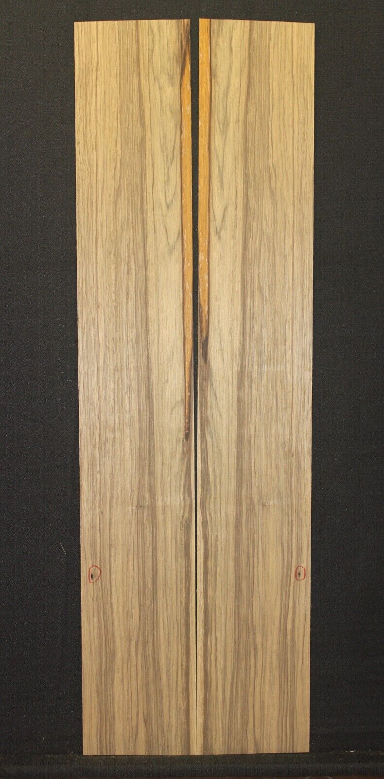 Black limba dreadnought back and side set. Minor flaws, value set.