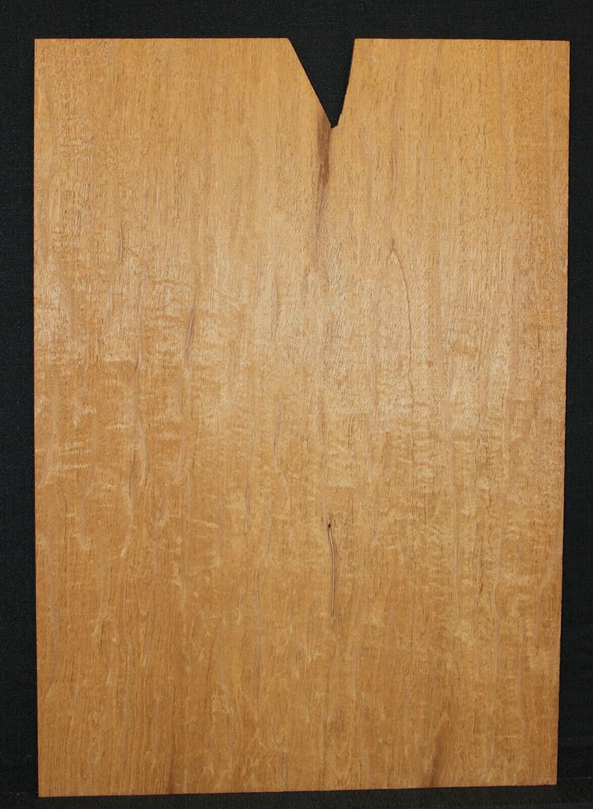 Figured genuine mahogany 1 piece electric guitar top.Stunning figure.