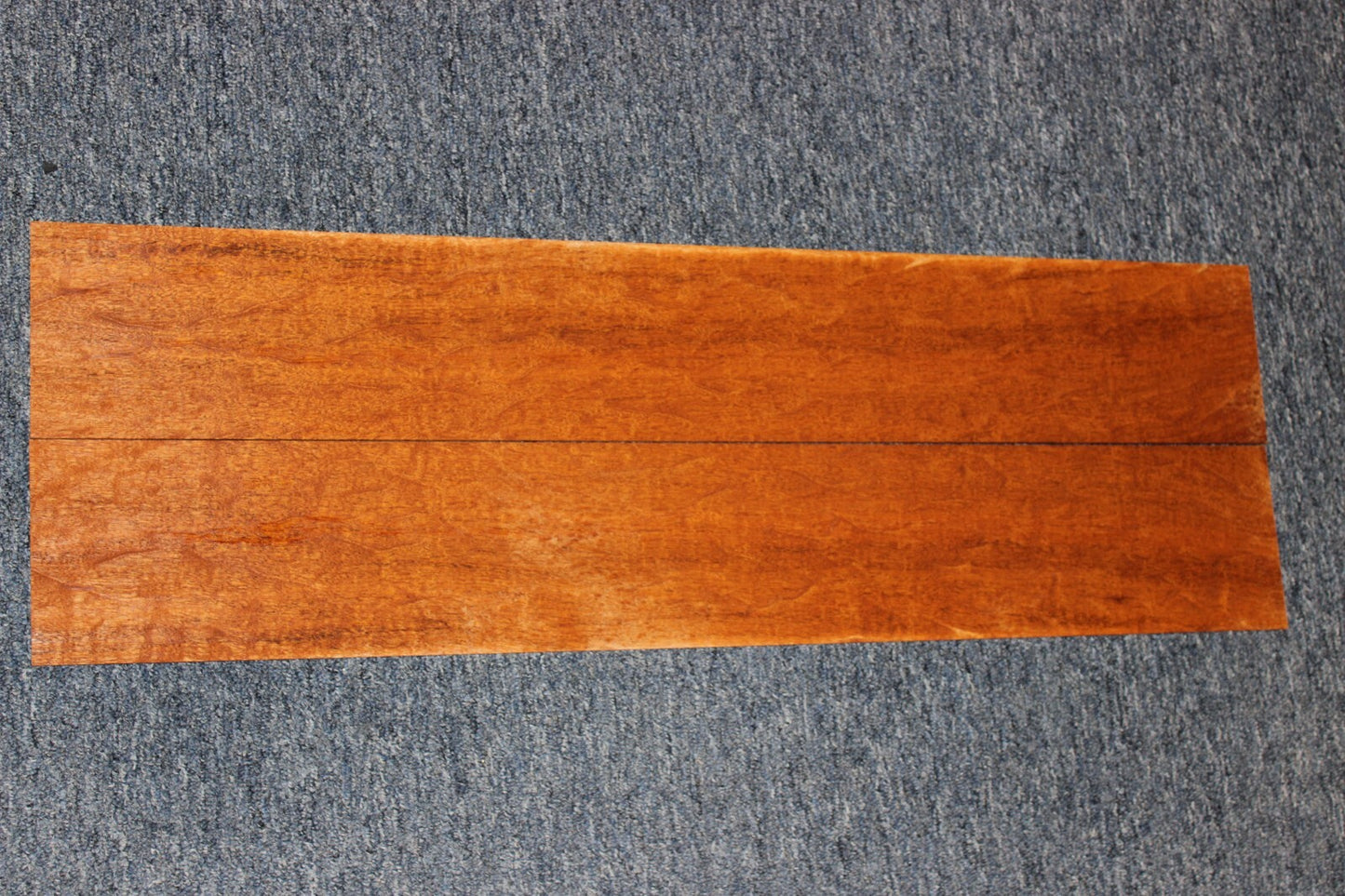 Figured genuine mahogany guitar back and side set.