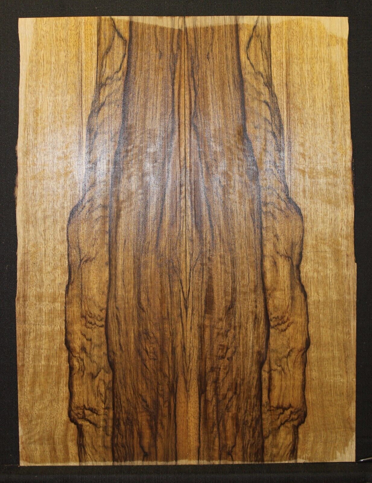 Figured black limba dreadnought back and side set. Quarter sawn, STUNNING SET!