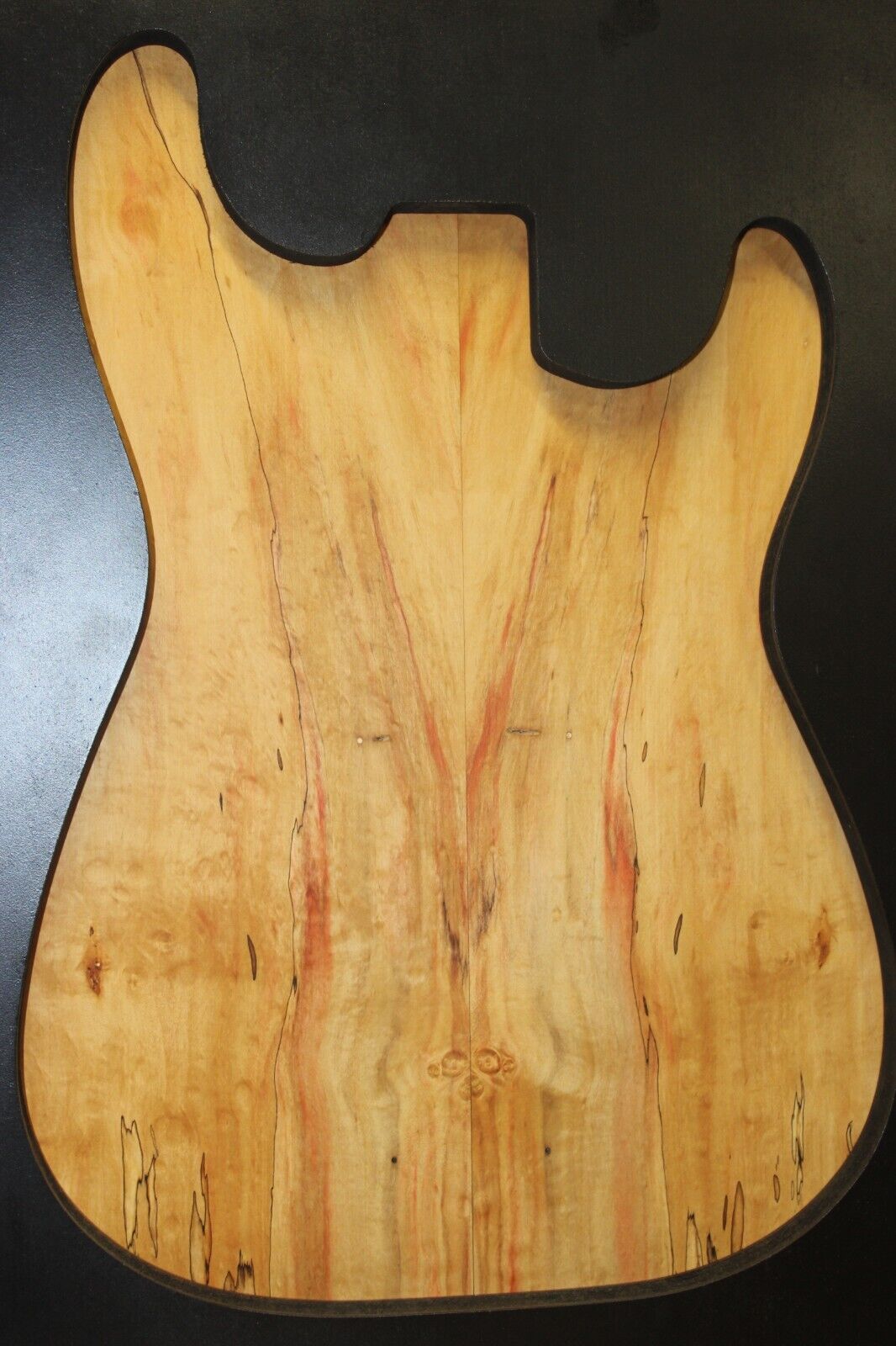 Figured box elder maple book matched guitar top. Stunning set