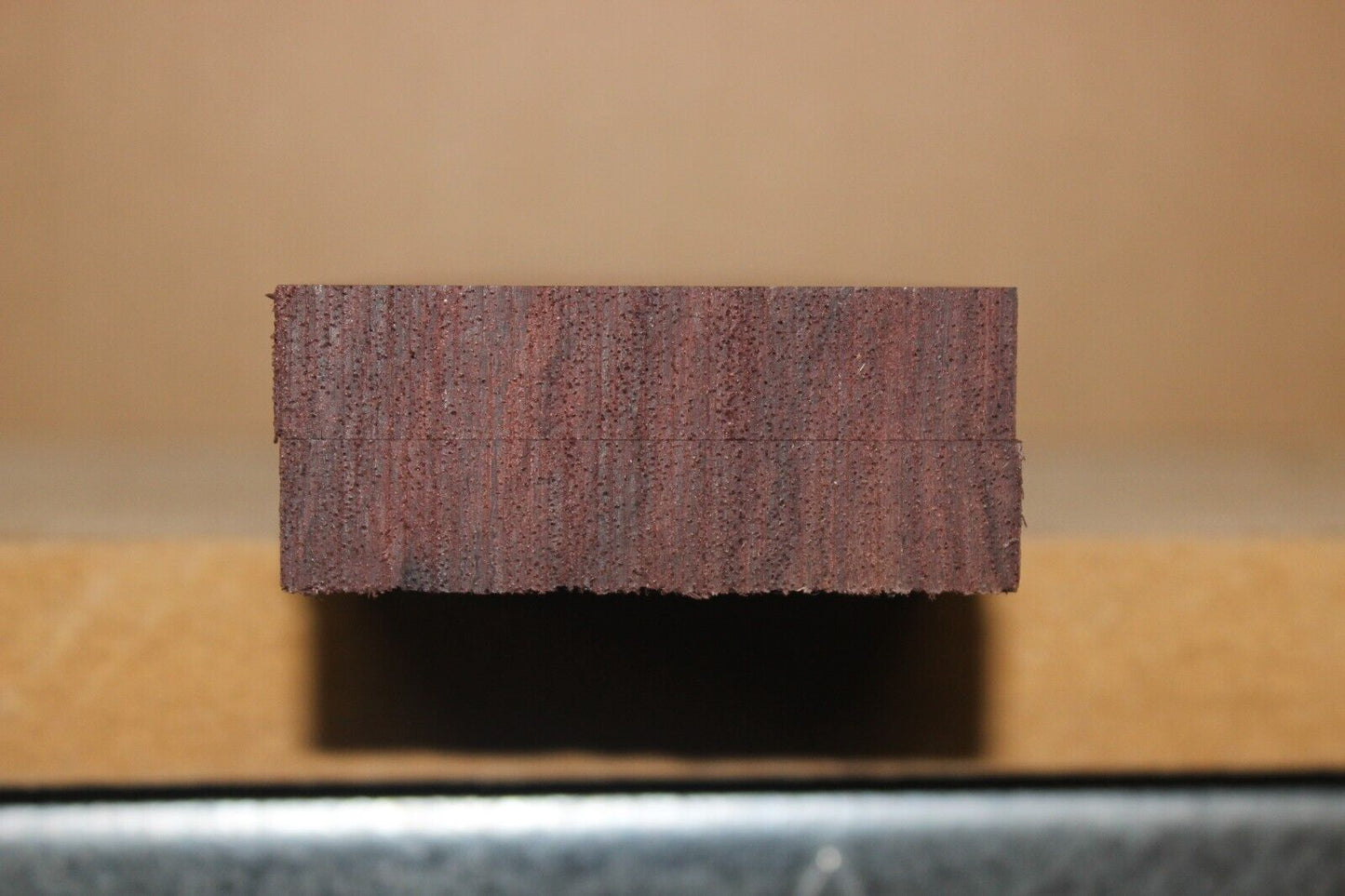 East Indian rosewood knife scale, gun grip. 5.75 X 2 X 3/8"