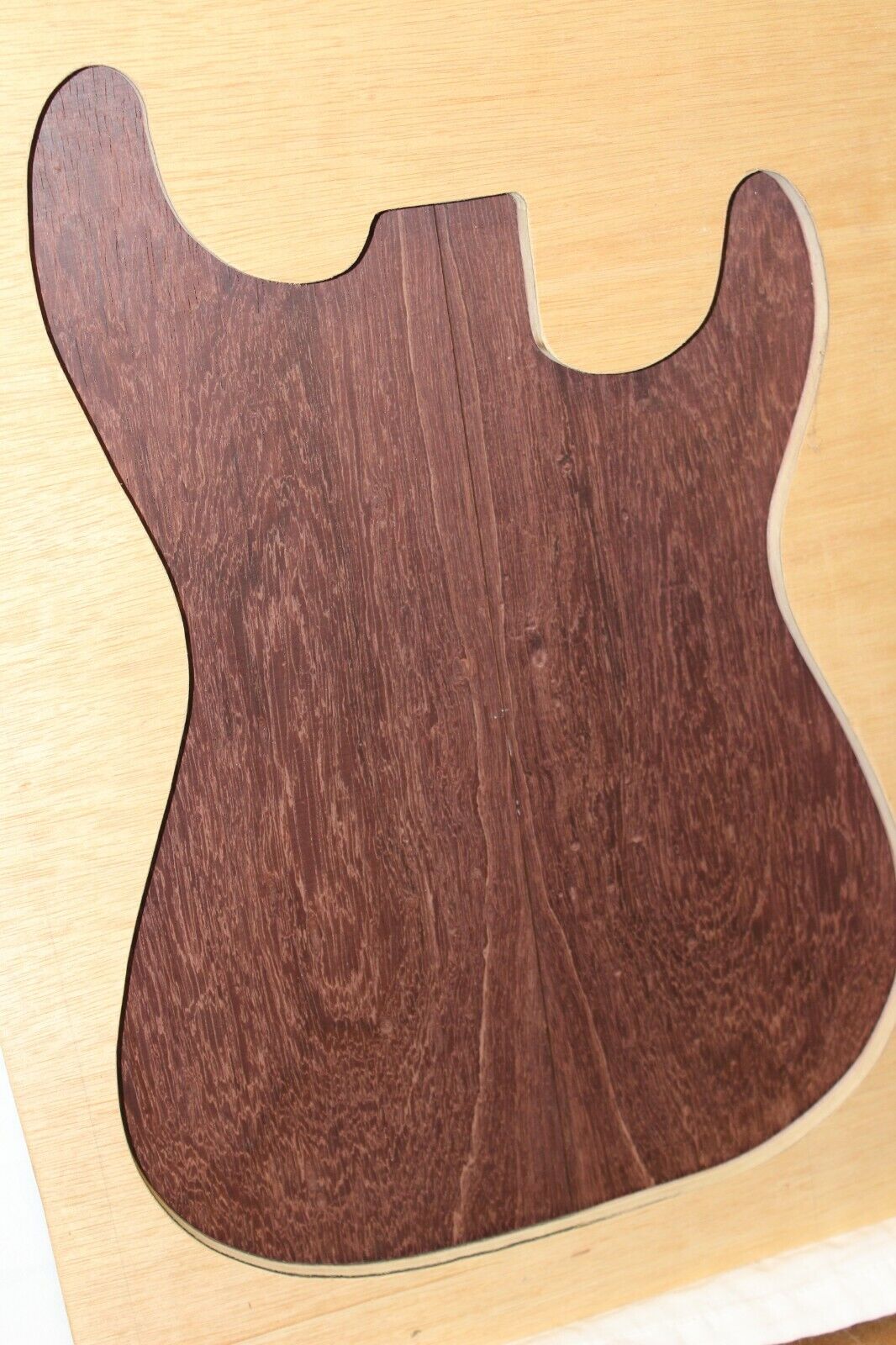 Madagascar rosewood guitar top.