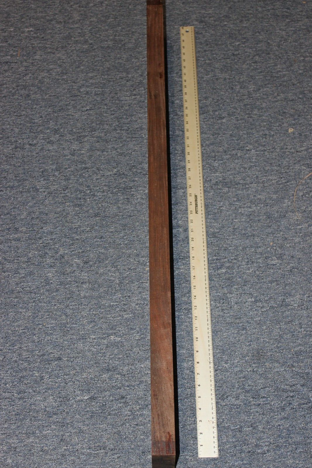 Cocobolo rosewood board 47.75 X 5.25 X 1.71"