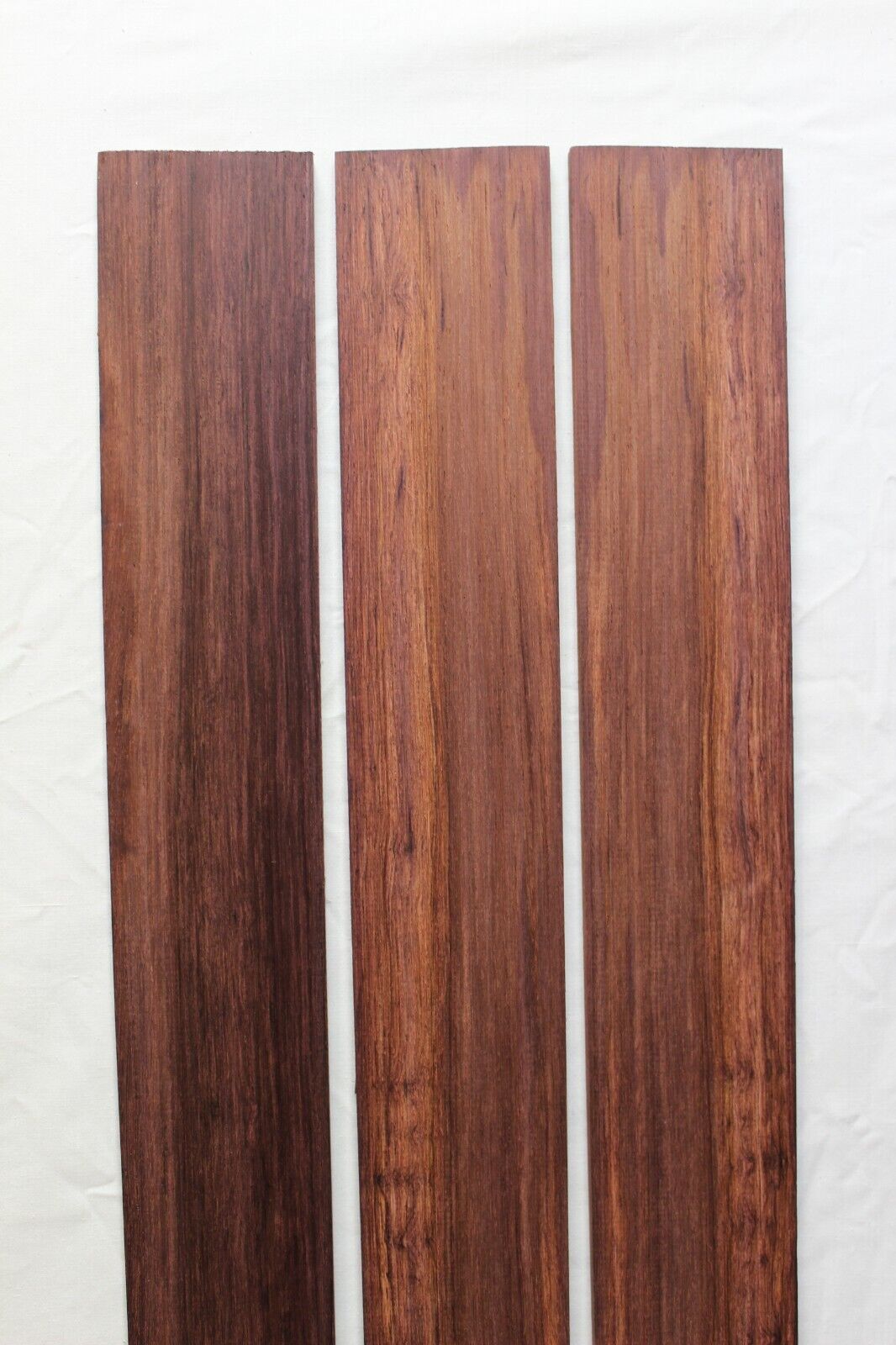 Madagascar rosewood bass fingerboard blank. Quarter sawn, sold individually