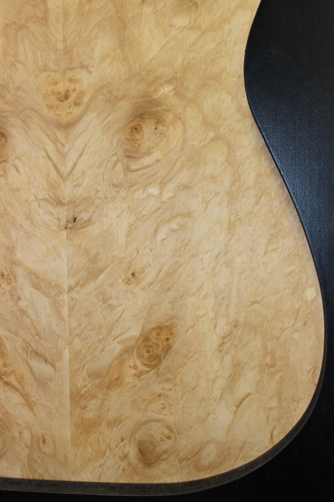 Silver maple, burl / lace figured guitar book matched top.