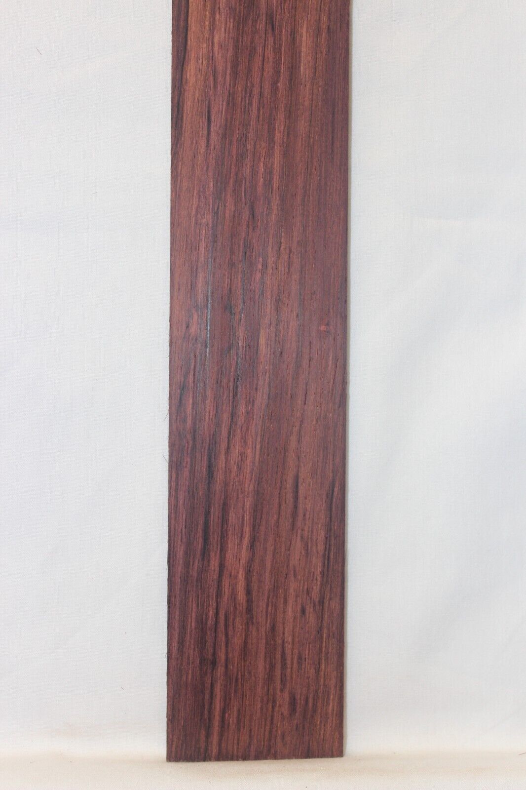 Madagascar rosewood guitar fingerboard blank.