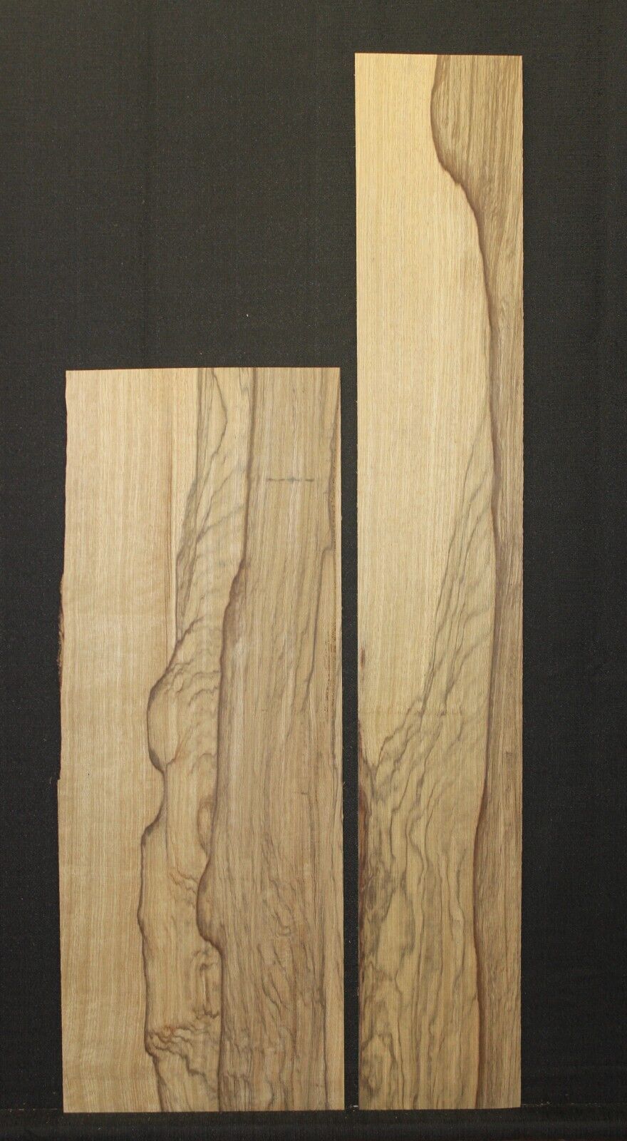 Figured black limba dreadnought back and side set. Quarter sawn, STUNNING SET!