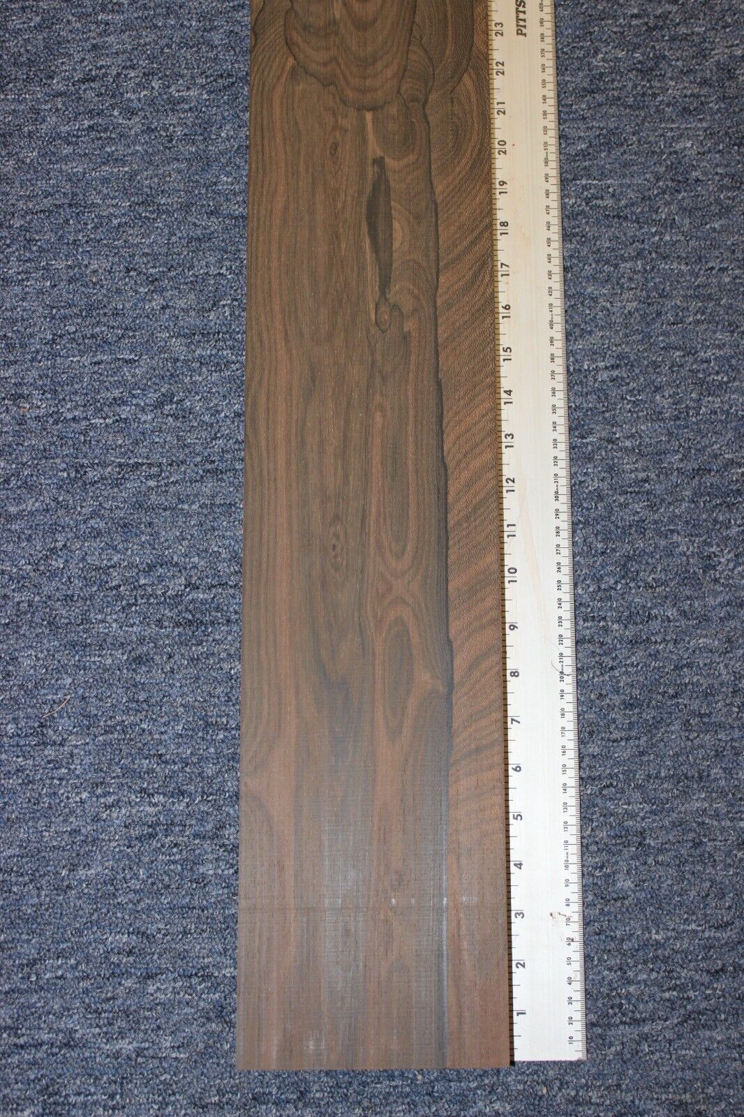 Ziricote board 37 X 5.25 X 1" flat sawn.