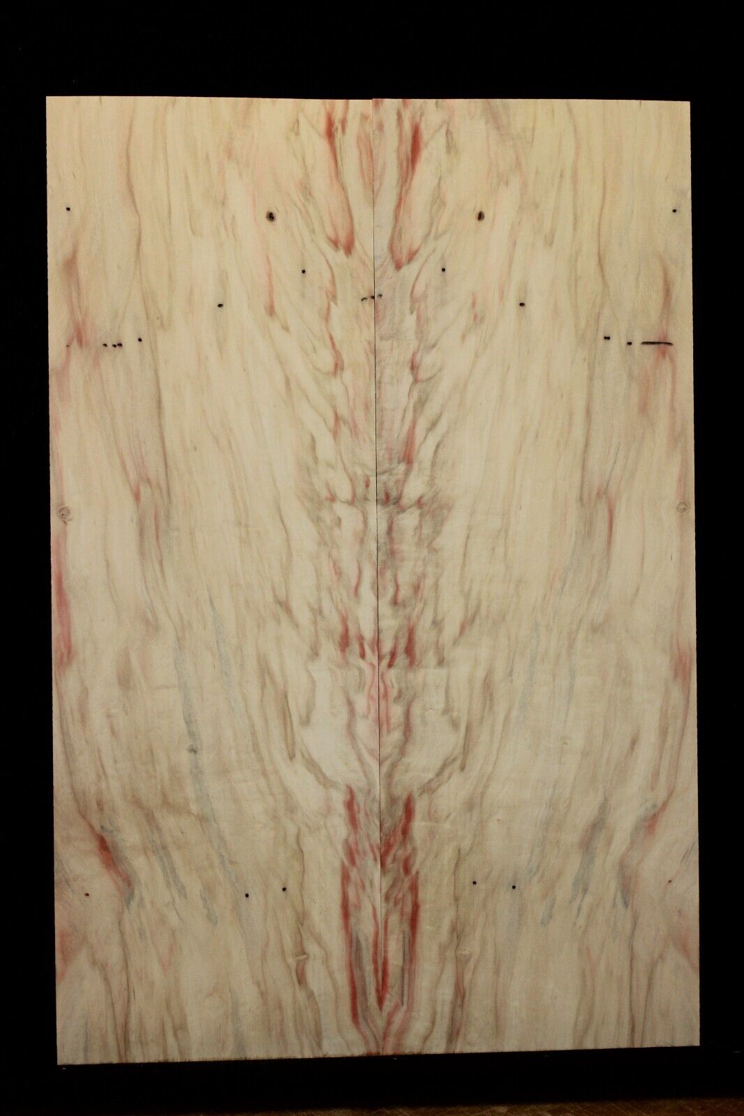Figured box elder maple book matched guitar top. Stunning set
