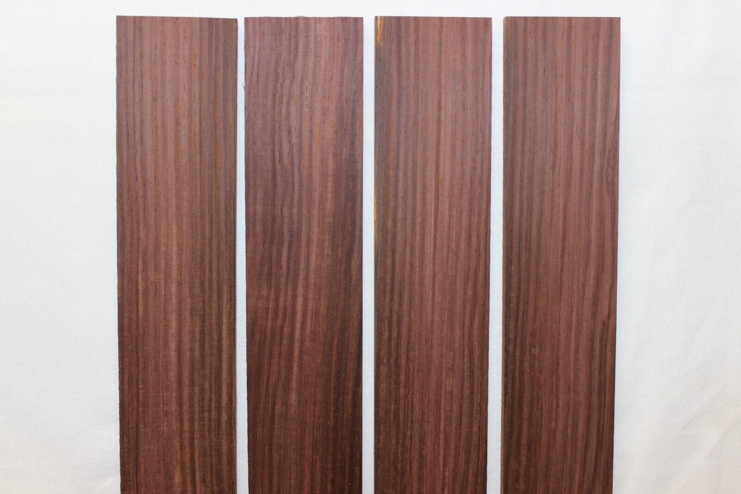 Cocobolo rosewood guitar fingerboard blank. Sold individually