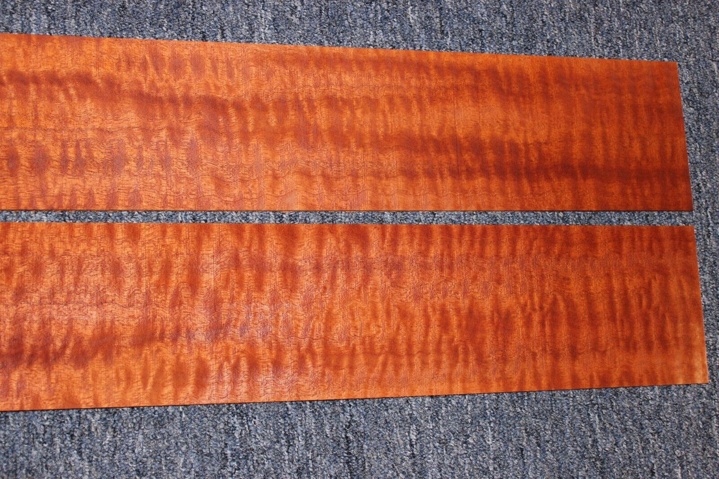 Quilted sapele mahogany dreadnought back and side set. Master grade, stunning!