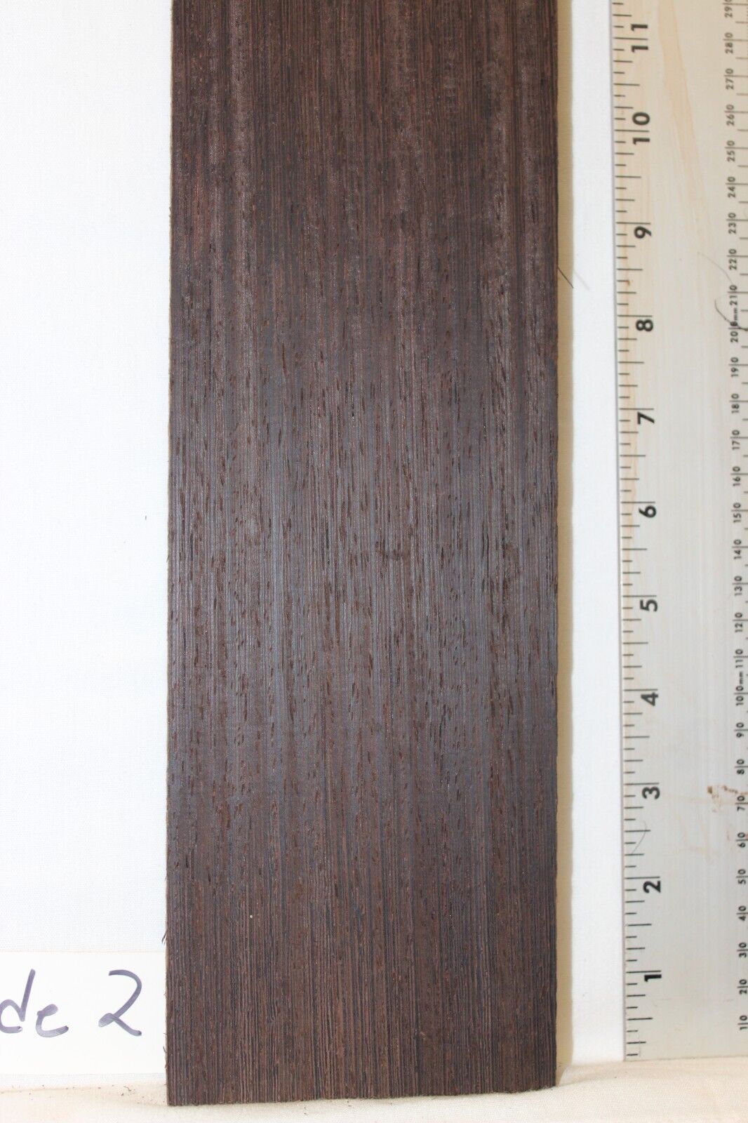 Wenge guitar neck blank. Nice straight vertical grain.