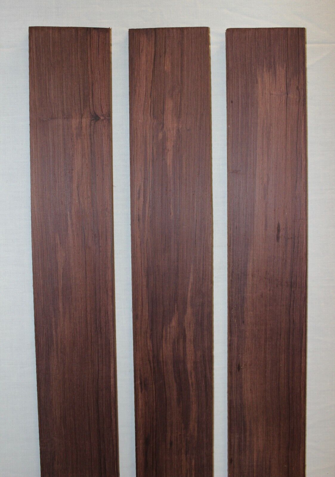 Madagascar rosewood bass fingerboard blank. Quarter sawn, sold individually
