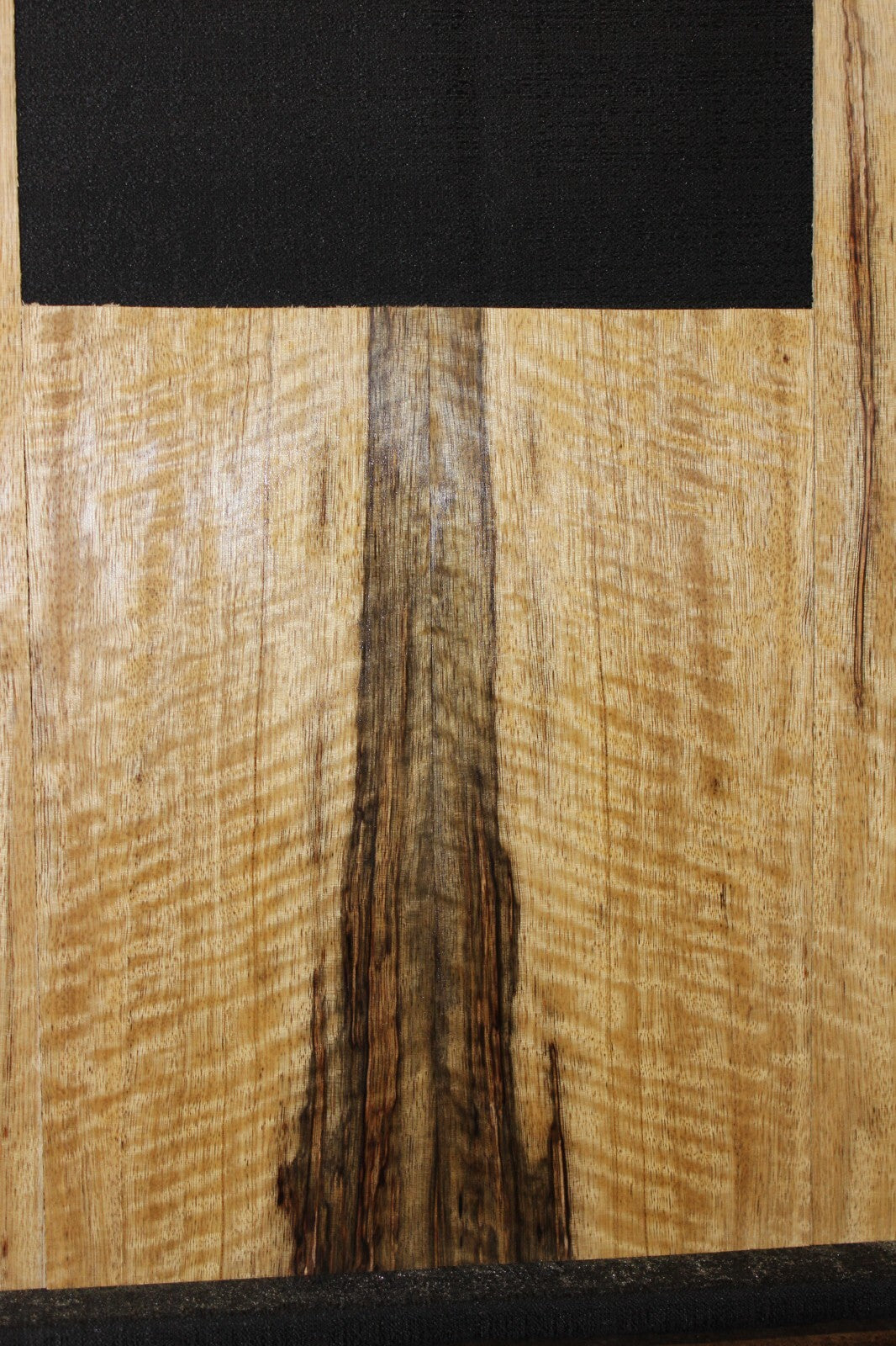 Figured limba / korina tenor ukulele back and side set.