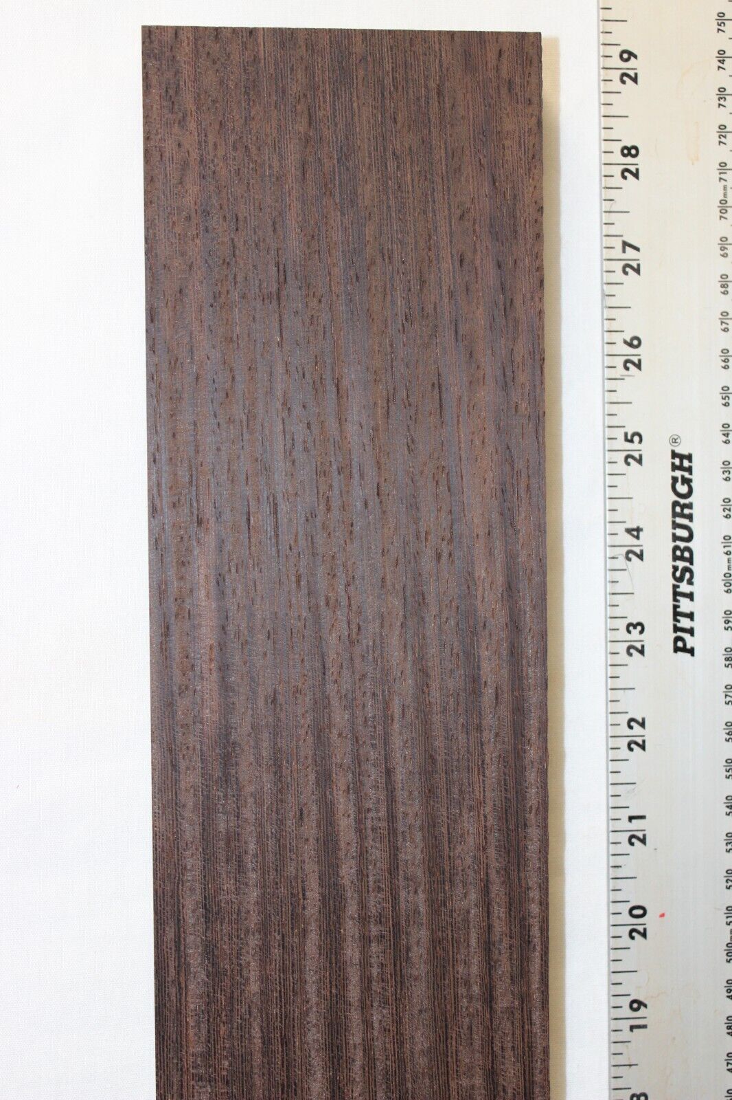 Wenge quarter sawn guitar neck blank. Select grade