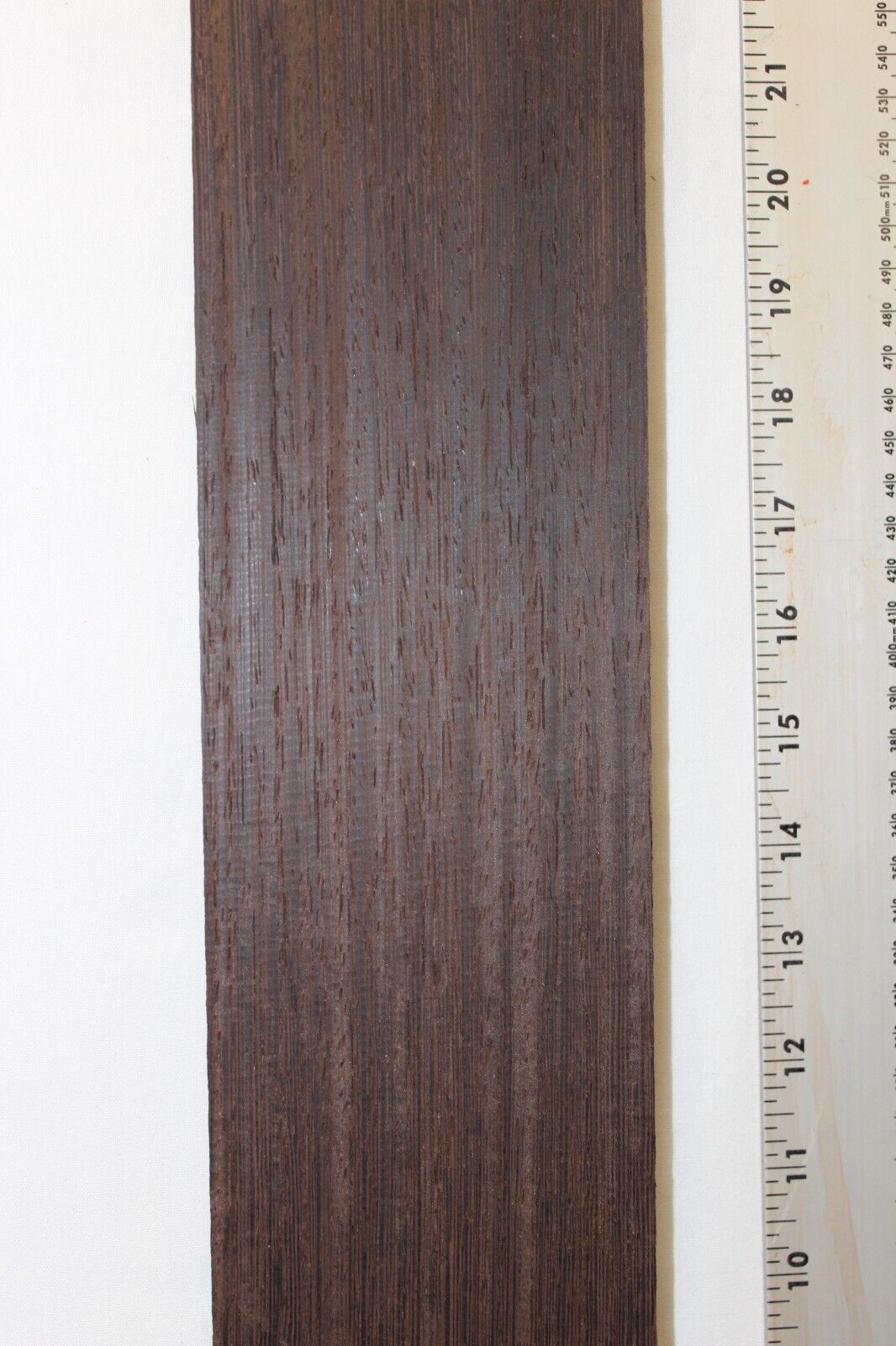 Wenge guitar neck blank. Nice straight vertical grain.