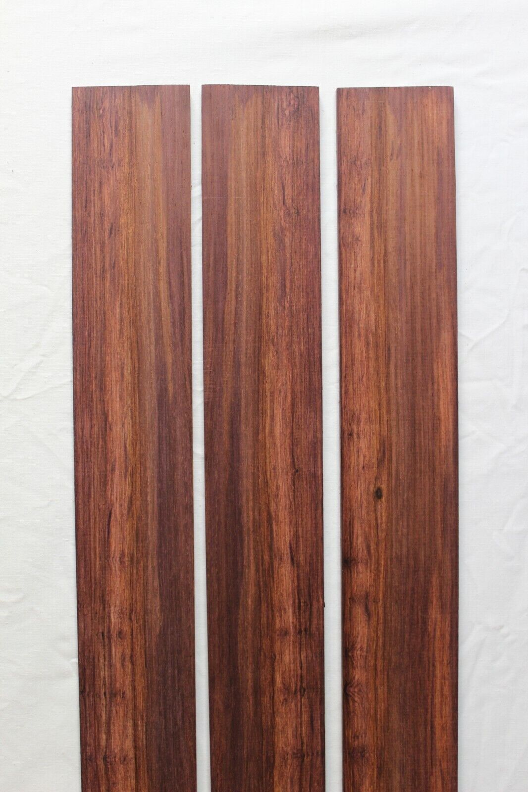 Madagascar rosewood bass fingerboard blank. Quarter sawn, sold individually