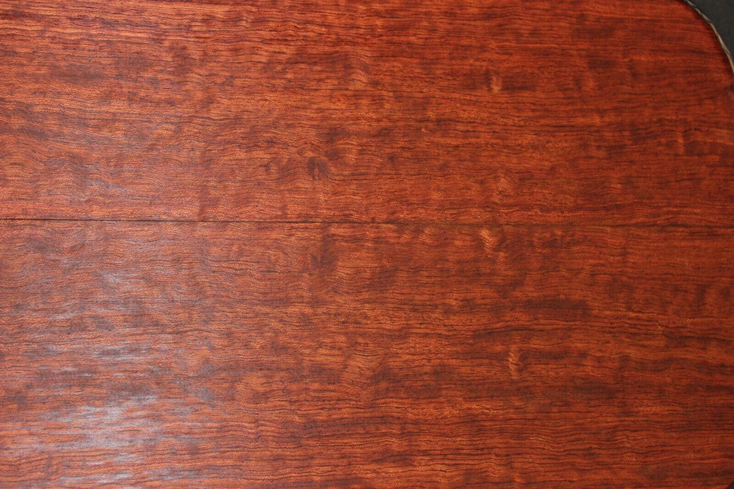 Figured bubinga dreadnought acoustic guitar back & side set. Fantastic color.