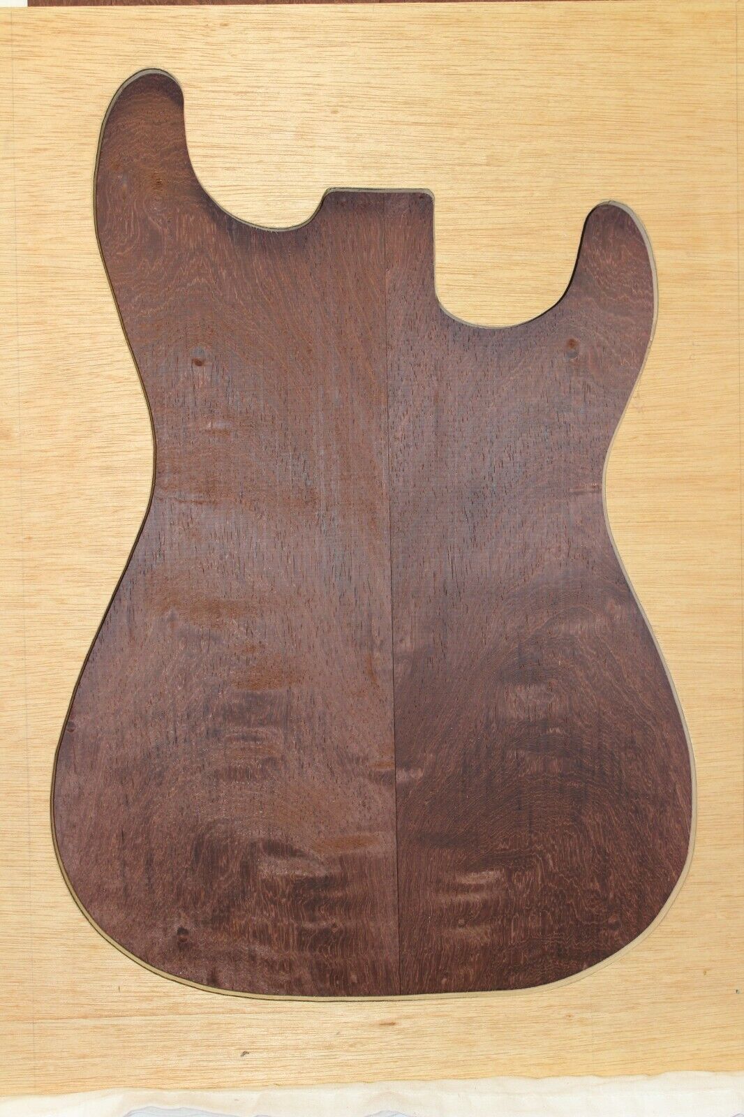 Madagascar rosewood guitar top.